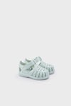 Tobby Gloss Kaymayı Önleyen Flex Foam Cırtlı Unisex Çocuk Sandalet S10311 AÇIK YEŞİL