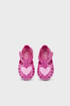 Tobby Gloss Love Kaymayı Önleyen Flex Foam Cırtlı Kız Çocuk Sandalet S10310 FUŞYA