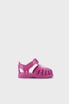 Tobby Gloss Love Kaymayı Önleyen Flex Foam Cırtlı Kız Çocuk Sandalet S10310 FUŞYA