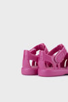 Tobby Gloss Love Kaymayı Önleyen Flex Foam Cırtlı Kız Çocuk Sandalet S10310 FUŞYA