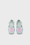 Tobby Gloss Love Kaymayı Önleyen Flex Foam Cırtlı Kız Çocuk Sandalet S10310 AÇIK YEŞİL