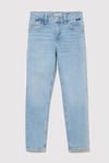 Tom Pamuklu Slim Straight Normal Bel Düz Paça Jeans Erkek Çocuk Kot Pantolon 6010684479 AÇIK MAVİ