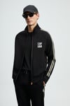 Travis Pamuklu Regular Fit Logolu Şerit Detaylı Erkek Eşofman Altı 112050086 SİYAH