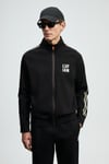 Travis Pamuklu Regular Fit Logolu Şerit Detaylı Erkek Eşofman Altı 112050086 SİYAH