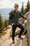 Trekking ve Su İtici  Klasik Yaka Uzun Kollu Cepli Erkek Gömlek 693820 FÜME