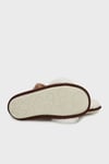 Tw Badem Peluş Kadın Panduf GG0136 KAHVE