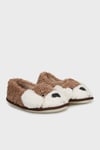 Tw Badem Peluş Kadın Panduf GG0136 KAHVE