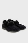 Tw Comfy Yumuşak Tüylü Kadın Panduf CC0146A SİYAH