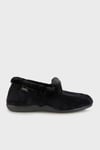 Tw Comfy Yumuşak Tüylü Kadın Panduf CC0146A SİYAH