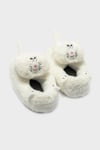Tw Gatto Sessiz Taban Animal Kadın Panduf CC0588 BEYAZ