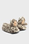 Tw Honey Hayvan Figürlü Kadın Panduf JJ0564 GRİ