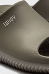 Tw Pablo Logolu Erkek Terlik FF0304A HAKİ