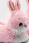 Tw Rolly Sessiz Tabanlı Hayvan Figürlü Kız Çocuk Panduf CC0693 PEMBE