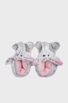 Tw Sessiz Taban Elephant Kadın Panduf AA0635 GRİ