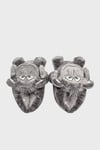Tw Sessiz Taban Monkey Kadın Panduf AA0601 GRİ