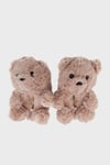 Tw Teddy Sessiz Taban Kadın Panduf AA0663 KAHVE