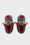 Tw Toro Sessiz Taban Hayvanlı Erkek Panduf EE0510 GRİ