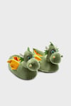 Twigy Tw Dragon-2 Hayvanlı Sesiz Taban Erkek Çocuk Panduf EE0572 YEŞİL