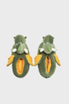 Twigy Tw Dragon-2 Hayvanlı Sesiz Taban Erkek Çocuk Panduf EE0572 YEŞİL