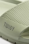 Twigy Tw Jago Logolu Kadın Terlik DD0920 YEŞİL