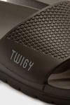 Twigy Tw jago Logolu Kadın Terlik DD0918 SİYAH
