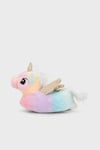 Twigy Tw Lea Sessiz Taban Unicorn Kız Çocuk Panduf CC0639 FUŞYA-MAVİ