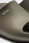 Twigy Tw Pablo Logolu Erkek Terlik FF0304A HAKİ