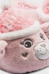 Twigy Tw Roza Sessiz Tabanlı Hayvan Figürlü Bayan Panduf GG0555 PEMBE