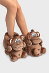Twigy Tw Sessiz Taban Monkey Bayan Panduf AA0600 KAHVE