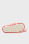 Twigy Tw Yumuşak Dokulu Tüylü Çapraz Bayan Terlik CC0184 PEMBE