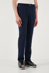 U.S. Polo Carrot Fit Normal Bel Daralan Paça Keten Erkek Pantolon G081SZ0782106438 LACİVERT