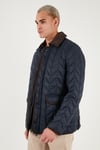 U.S. Polo Regular Fit Ceket Yaka Erkek Mont G081SZ0MS2263158 LACİVERT