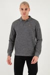 U.S. Polo Regular Fit Logolu Erkek Sweat G081SZ0822226326 GRİ MELANJ