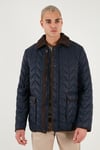 U.S. Polo Regular Fit Ceket Yaka Erkek Mont G081SZ0MS2263158 LACİVERT