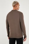 U.S. Polo Pamuk Karışımlı Polo Yaka Erkek Kazak G081SZ0TK2335218 Vizon