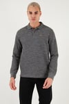 U.S. Polo Regular Fit Logolu Erkek Sweat G081SZ0822226326 GRİ MELANJ