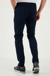 U.S. Polo Pamuklu Slim Fit Normal Bel Dar Paça Erkek Pantolon G081SZ0782098518 LACİVERT
