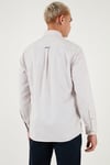 U.S. Polo Pamuklu Slim Fit Uzun Kol Erkek Gömlek G081SZ0042225643 TAŞ