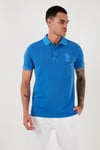 U.S.Polo Pamuklu Slim Fit Erkek Polo Yaka T Shirt G081SZ0111573851 SAKS