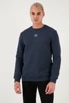 U.S. Polo Pamuklu Regular Fit Logolu Bisiklet Yaka Erkek Sweat G081GL0822237151 LACİVERT