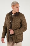 U.S. Polo Regular Fit Ceket Yaka Erkek Mont G081SZ0MS2263158 HAKİ