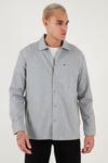 U.S. Polo Comfort Fit Uzun Kollu Erkek Gömlek G081SZ0OG2235913 GRİ