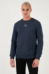 U.S. Polo Pamuklu Regular Fit Logolu Bisiklet Yaka Erkek Sweat G081GL0822237151 LACİVERT