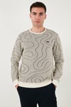 U.S. Polo Pamuklu Regular Fit Bisiklet Yaka Erkek Sweat G081SZ0822239321 SİYAH