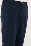 U.S. Polo Carrot Fit Normal Bel Daralan Paça Keten Erkek Pantolon G081SZ0782106438 LACİVERT