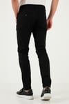 U.S. Polo Pamuklu Slim Fit Normal Bel Dar Paça Erkek Pantolon G081SZ0782098518 SİYAH