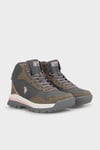U.S. Polo Assn Logolu Outdoor Kadın Bot SAGAN HI WMN 3PR GRİ