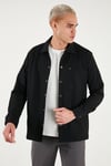 U.S. Polo Comfort Fit Uzun Kollu Erkek Gömlek G081SZ0OG2235913 SİYAH