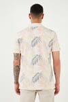 U.S. Polo Pamuklu Regular Fit Erkek Polo Yaka T Shirt G081SZ0111573736 EKRU