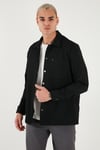 U.S. Polo Comfort Fit Uzun Kollu Erkek Gömlek G081SZ0OG2235913 SİYAH